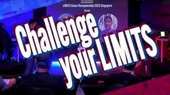 The LIMITS Asian Championship 2022 was an esports-style live digital art competition featuring 20-minute, head-to-head battles with randomized themes.