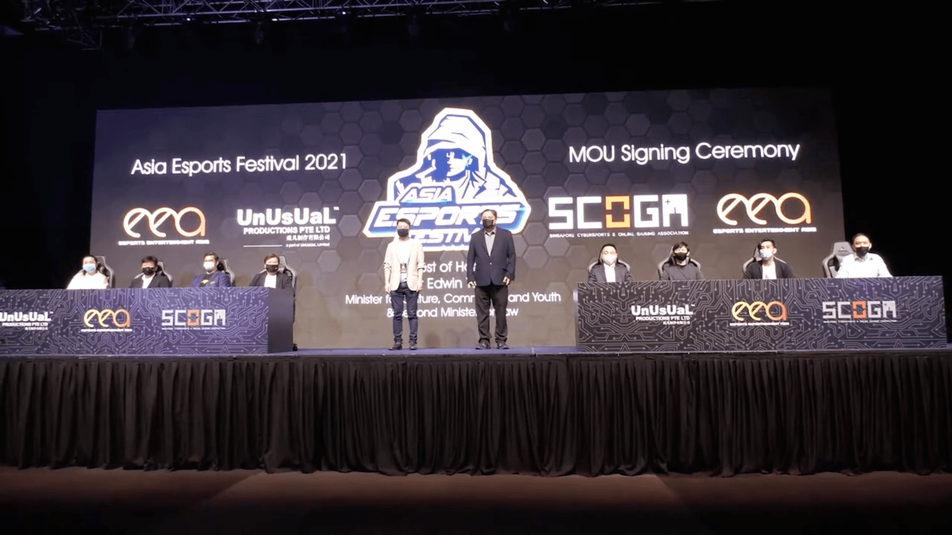 SCOGA & Esports Entertainment Asia MOU Signing